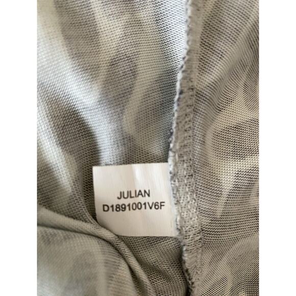 DVF Diane von Furstenberg Vintage Julian Wrap Dress Algebra Geo 3/4 Slee… - Picture 7 of 7